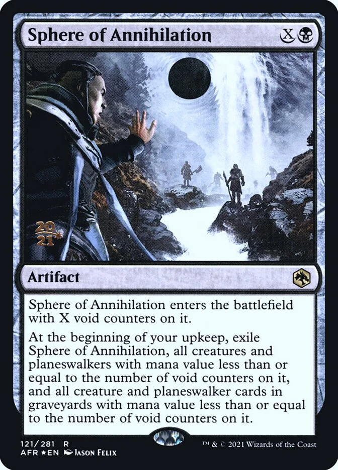 Sphere of Annihilation (Adventures in the Forgotten Realms Promos) - Magic: The Gathering in TCG Land