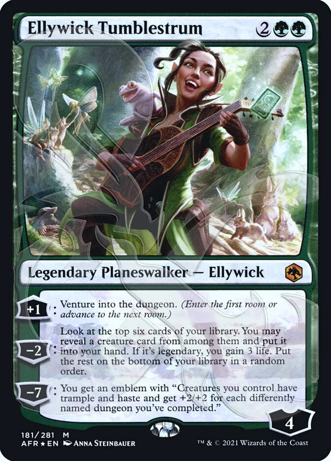 Ellywick Tumblestrum (Adventures in the Forgotten Realms Promos) - Magic: The Gathering in TCG Land México