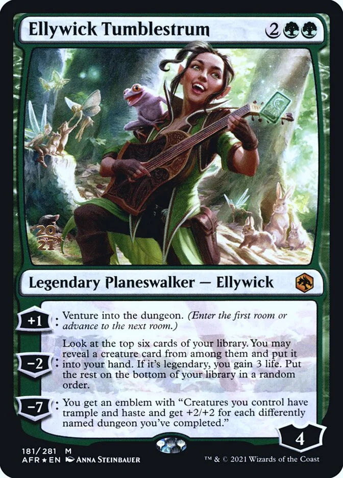 Ellywick Tumblestrum (Adventures in the Forgotten Realms Promos) - Magic: The Gathering in TCG Land