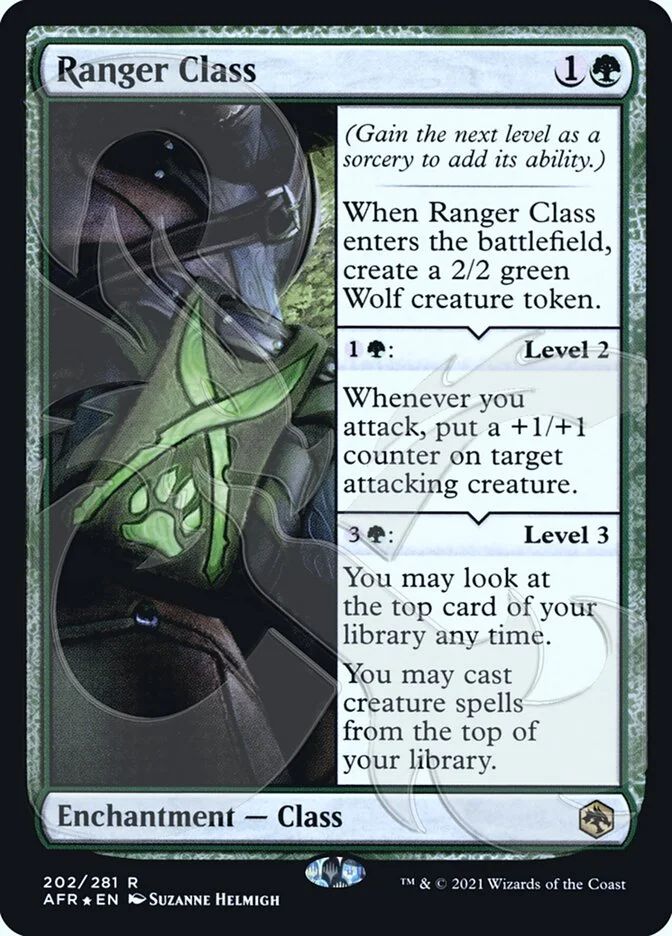 Ranger Class (Adventures in the Forgotten Realms Promos) - Magic: The Gathering in TCG Land