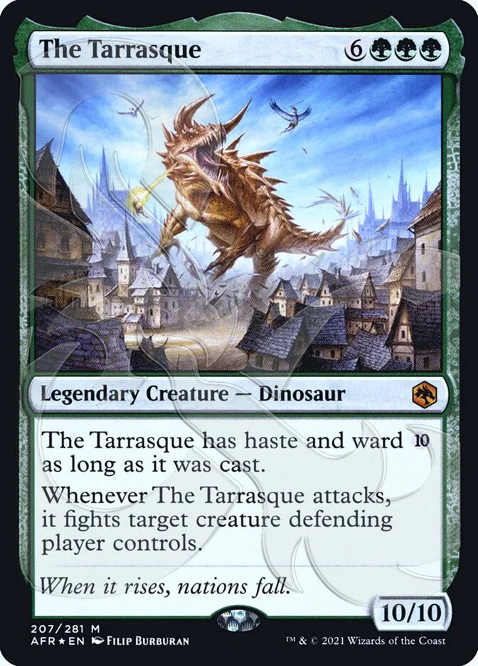 The Tarrasque (Adventures in the Forgotten Realms Promos) - Magic: The Gathering in TCG Land