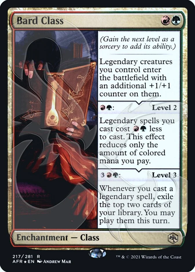 Bard Class (Adventures in the Forgotten Realms Promos) - Magic: The Gathering in TCG Land