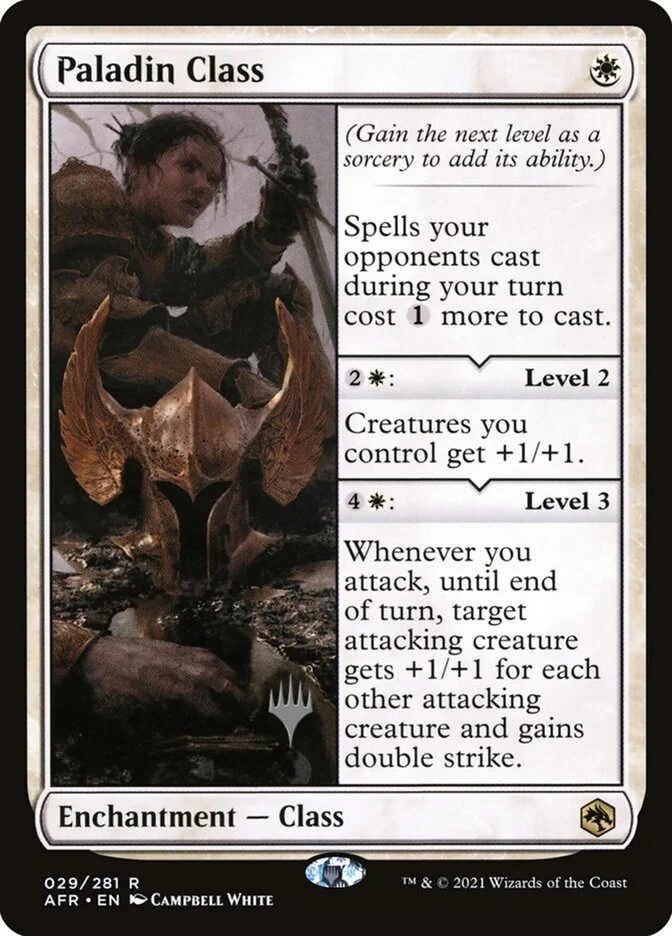 Paladin Class (Adventures in the Forgotten Realms Promos) - Magic: The Gathering in TCG Land