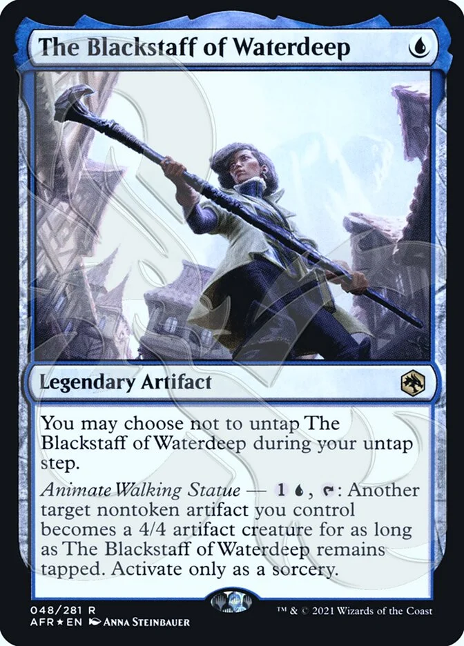 The Blackstaff of Waterdeep (Adventures in the Forgotten Realms Promos) - Magic: The Gathering in TCG Land