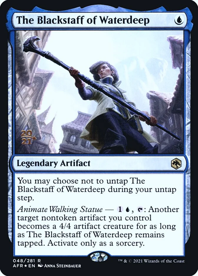 The Blackstaff of Waterdeep (Adventures in the Forgotten Realms Promos) - Magic: The Gathering in TCG Land