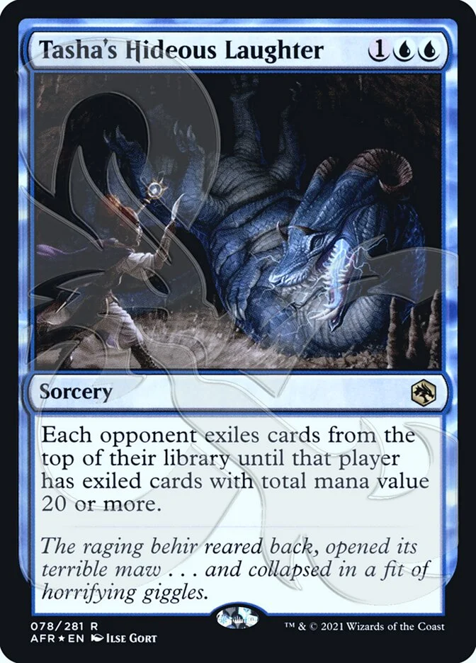 Tasha's Hideous Laughter (Adventures in the Forgotten Realms Promos) - Magic: The Gathering in TCG Land