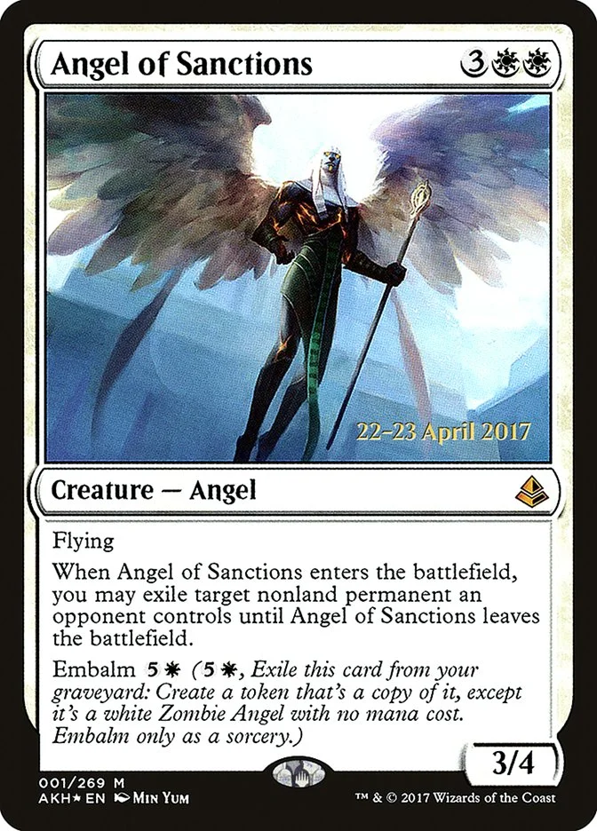 Angel of Sanctions (Amonkhet Promos) - Magic: The Gathering in TCG Land