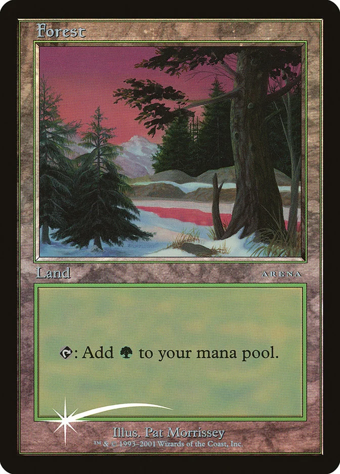Forest (Arena League 2001) - Magic: The Gathering in TCG Land
