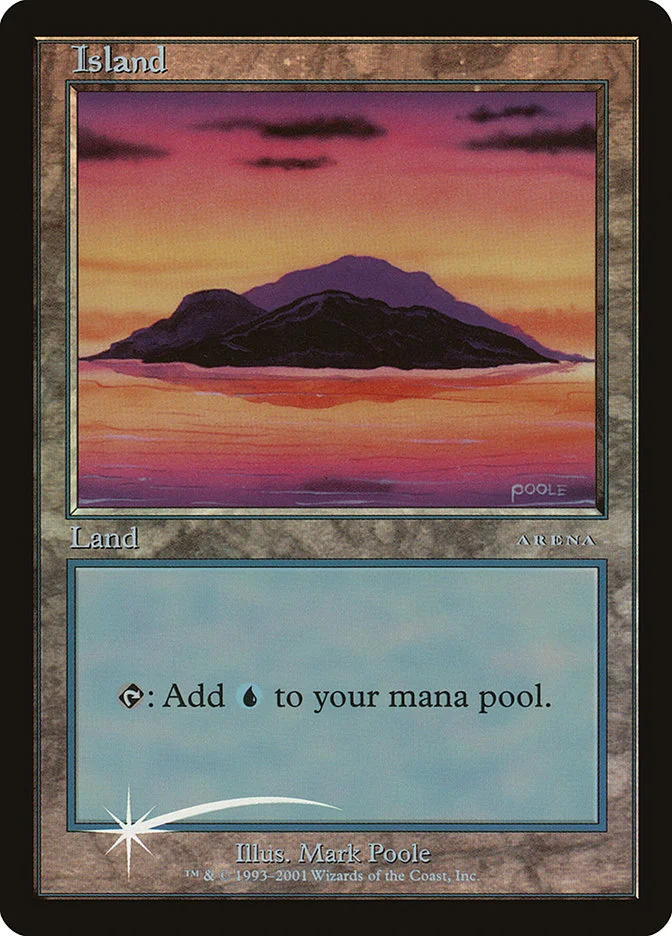 Island (Arena League 2002) - Magic: The Gathering in TCG Land