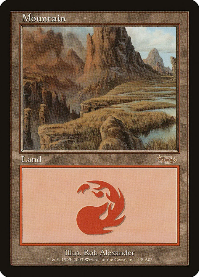 Mountain (Arena League 2003) - Magic: The Gathering in TCG Land