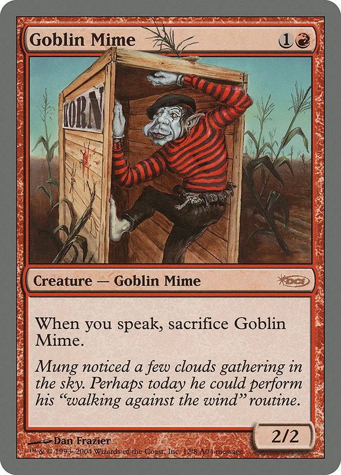 Goblin Mime (Arena League 2004) - Magic: The Gathering in TCG Land