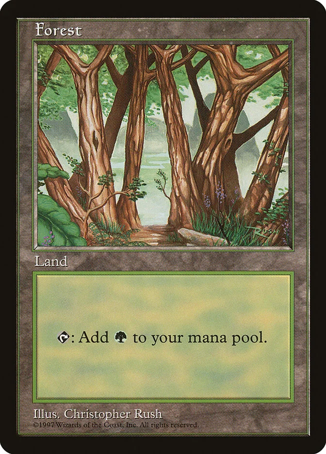 Forest (Asia Pacific Land Program) - Magic: The Gathering in TCG Land México
