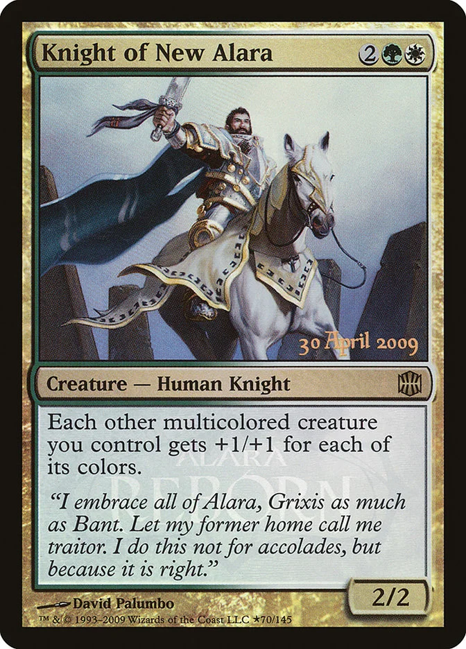 Knight of New Alara (Alara Reborn Promos) - Magic: The Gathering in TCG Land