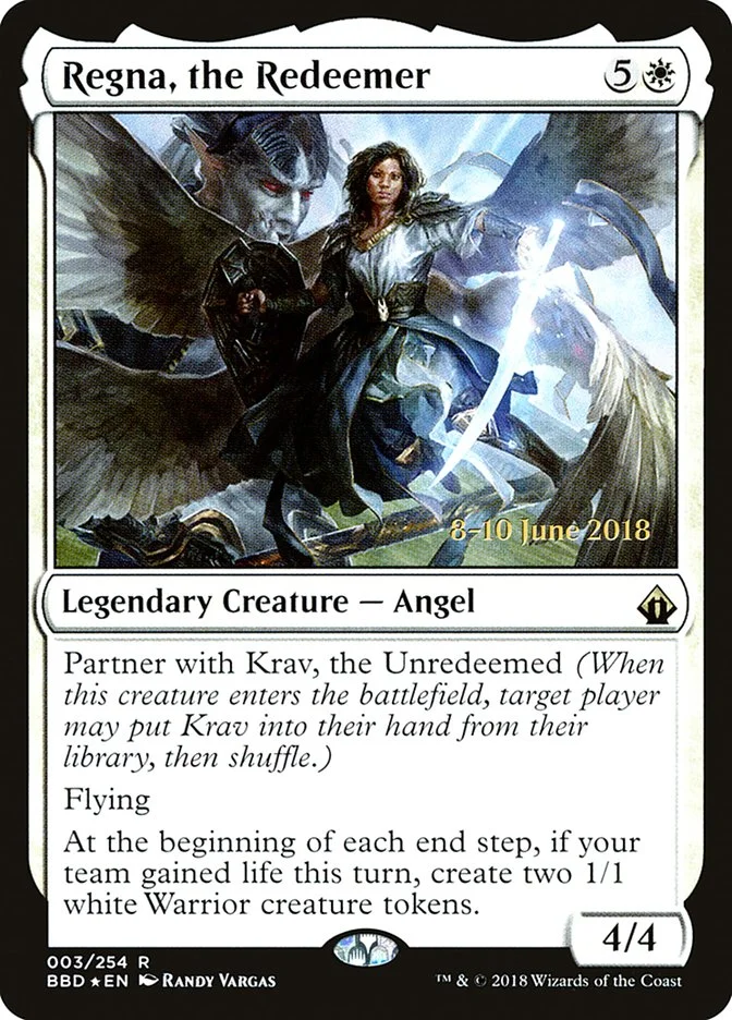 Regna, the Redeemer (Battlebond Promos) - Magic: The Gathering in TCG Land
