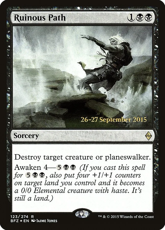 Ruinous Path (Battle for Zendikar Promos) - Magic: The Gathering in TCG Land