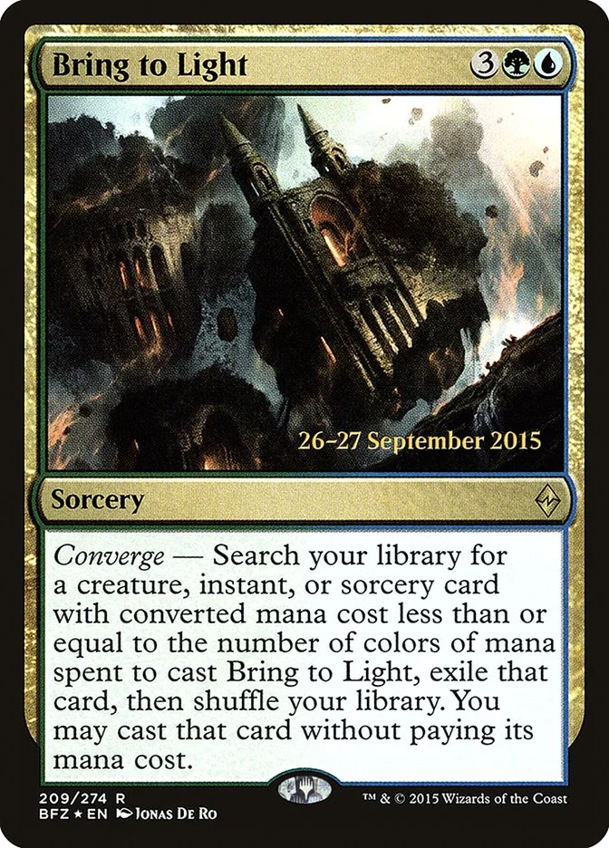 Bring to Light (Battle for Zendikar Promos) - Magic: The Gathering in TCG Land