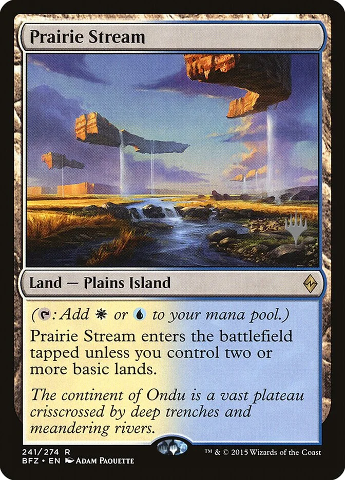 Prairie Stream (Battle for Zendikar Promos) - Magic: The Gathering in TCG Land