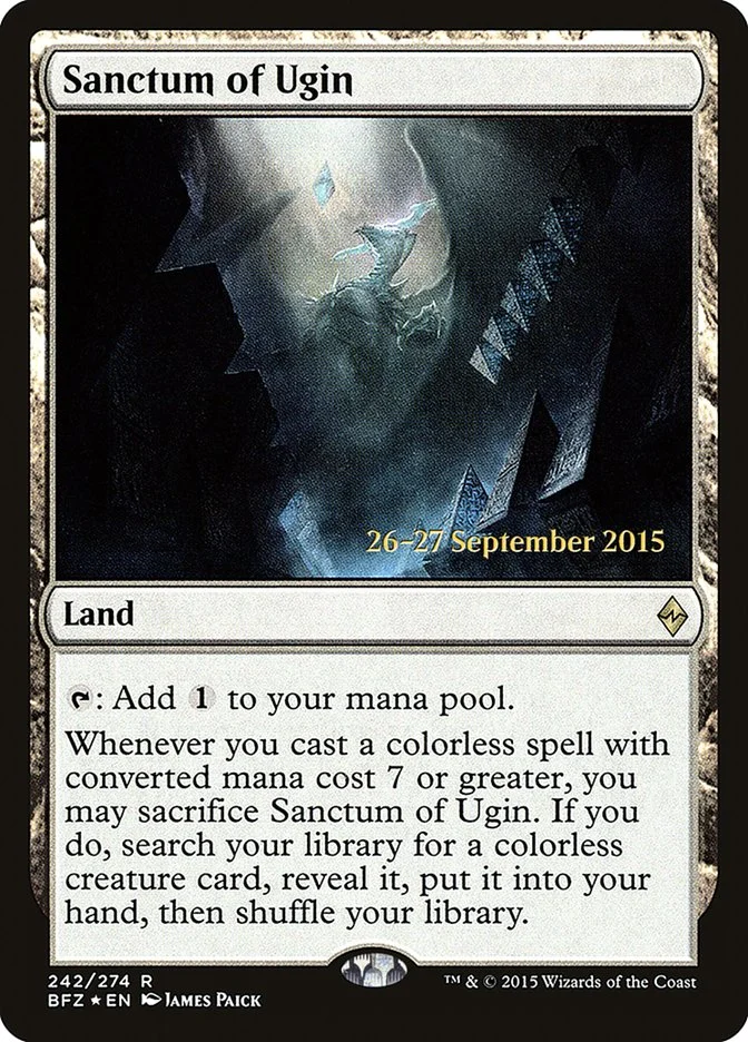 Sanctum of Ugin (Battle for Zendikar Promos) - Magic: The Gathering in TCG Land