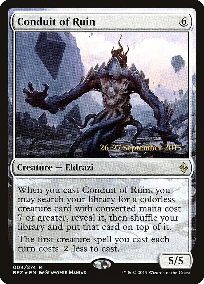 Conduit of Ruin (Battle for Zendikar Promos) - Magic: The Gathering in TCG Land
