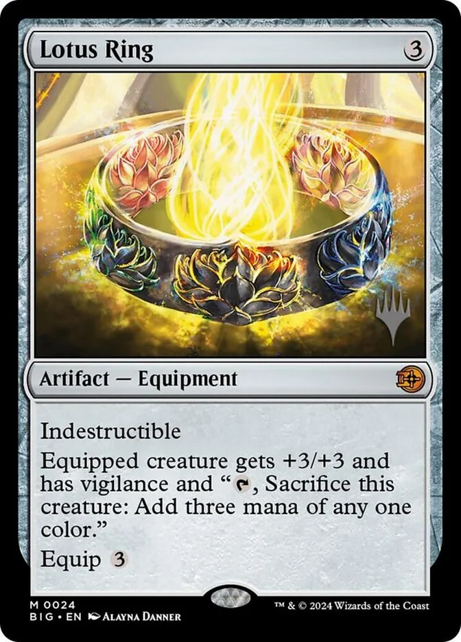 Lotus Ring (The Big Score Promos) - Magic: The Gathering in TCG Land México