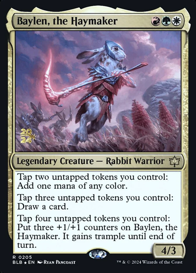 Baylen, the Haymaker (Bloomburrow Promos) - Magic: The Gathering in TCG Land