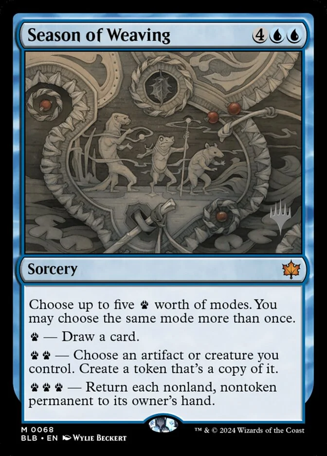 Season of Weaving (Bloomburrow Promos) - Magic: The Gathering in TCG Land