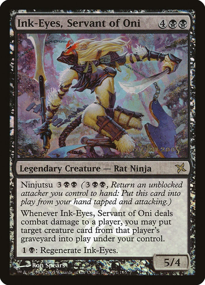Ink-Eyes, Servant of Oni (Betrayers of Kamigawa Promos) - Magic: The Gathering in TCG Land