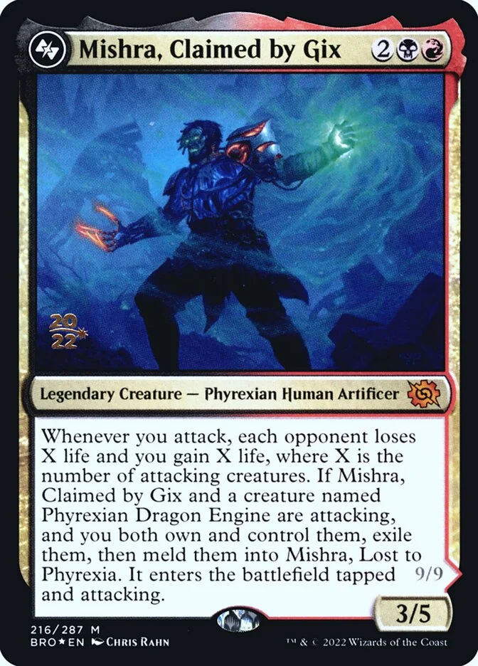 Mishra, Claimed by Gix (The Brothers' War Promos) - Magic: The Gathering in TCG Land