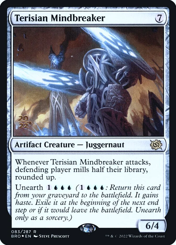 Terisian Mindbreaker (The Brothers' War Promos) - Magic: The Gathering in TCG Land