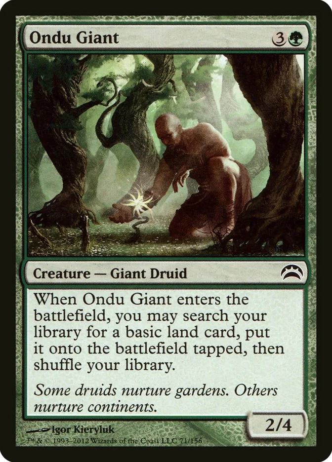 Ondu Giant (Planechase 2012) - Magic: The Gathering in TCG Land