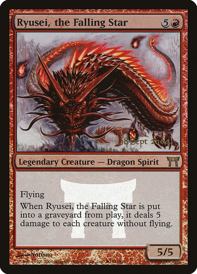 Ryusei, the Falling Star (Champions of Kamigawa Promos) - Magic: The Gathering in TCG Land
