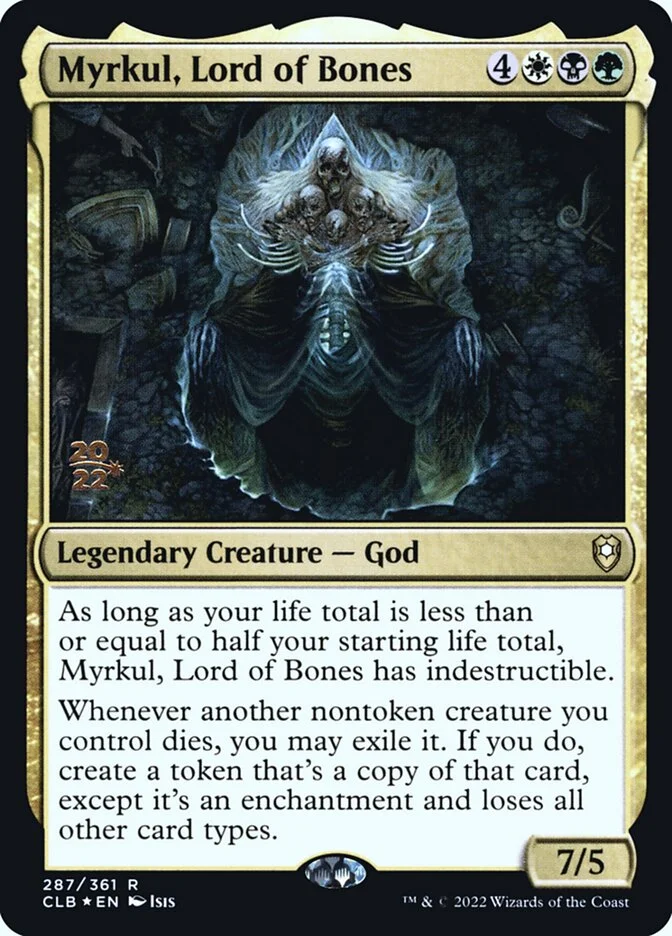 Myrkul, Lord of Bones (Battle for Baldur's Gate Promos) - Magic: The Gathering in TCG Land