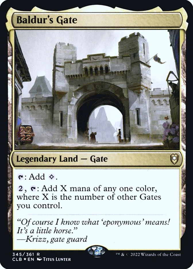Baldur's Gate (Battle for Baldur's Gate Promos) - Magic: The Gathering in TCG Land