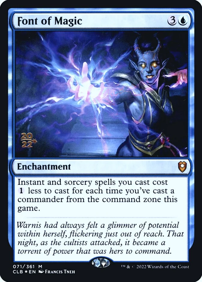 Font of Magic (Battle for Baldur's Gate Promos) - Magic: The Gathering in TCG Land