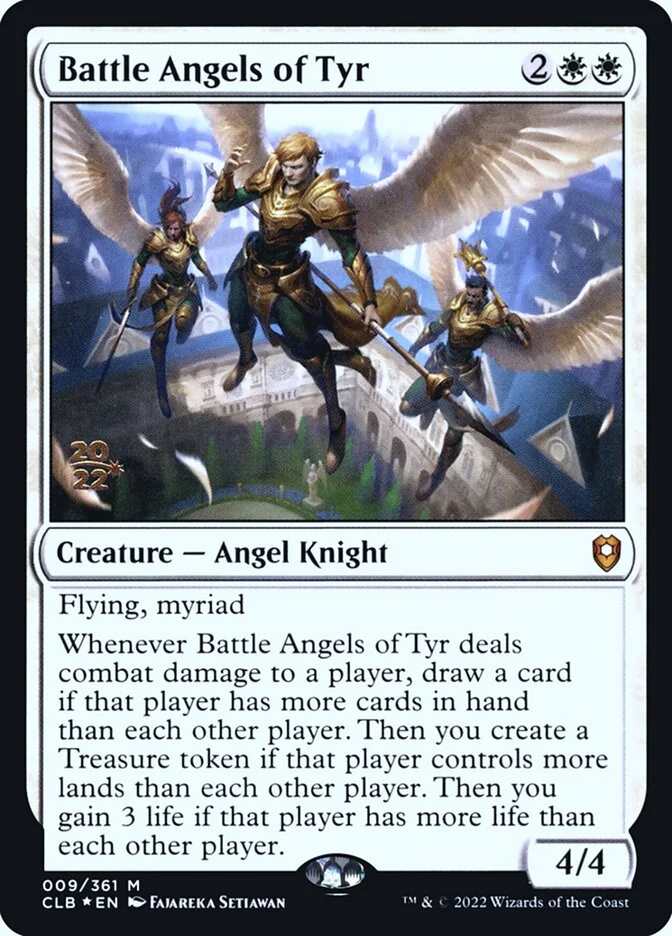 Battle Angels of Tyr (Battle for Baldur's Gate Promos) - Magic: The Gathering in TCG Land México