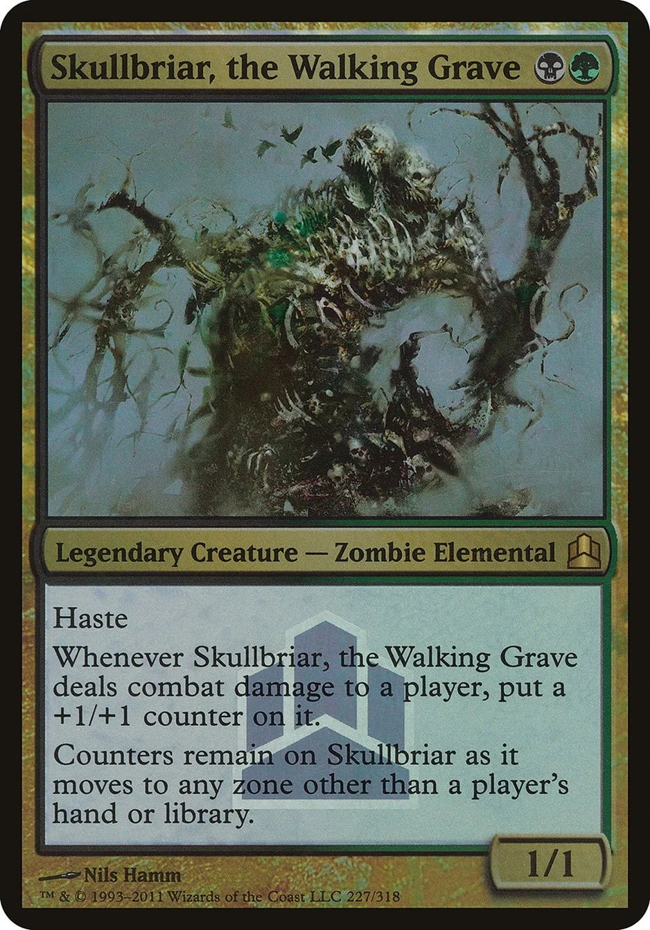 Skullbriar, the Walking Grave (Commander 2011 Launch Party) - Magic: The Gathering in TCG Land