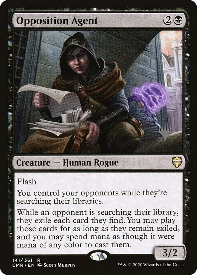 Opposition Agent (Commander Legends Promos) - Magic: The Gathering in TCG Land