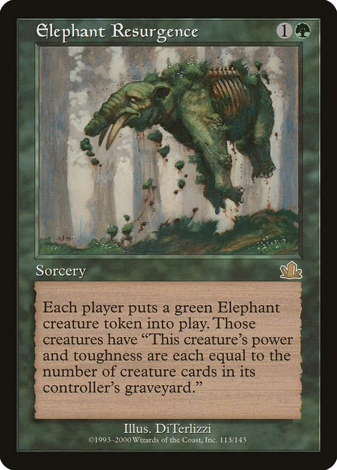 Elephant Resurgence (Prophecy) - Magic: The Gathering in TCG Land