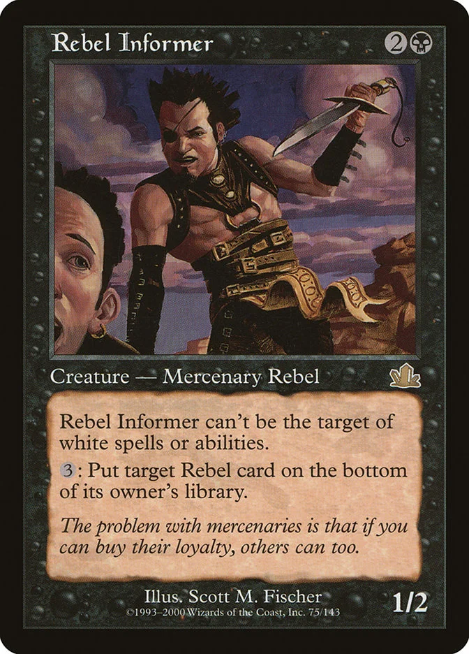 Rebel Informer (Prophecy) - Magic: The Gathering in TCG Land