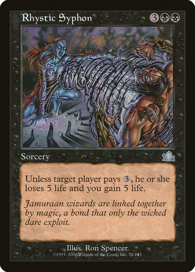 Rhystic Syphon (Prophecy) - Magic: The Gathering in TCG Land