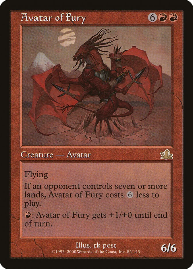 Avatar of Fury (Prophecy) - Magic: The Gathering in TCG Land