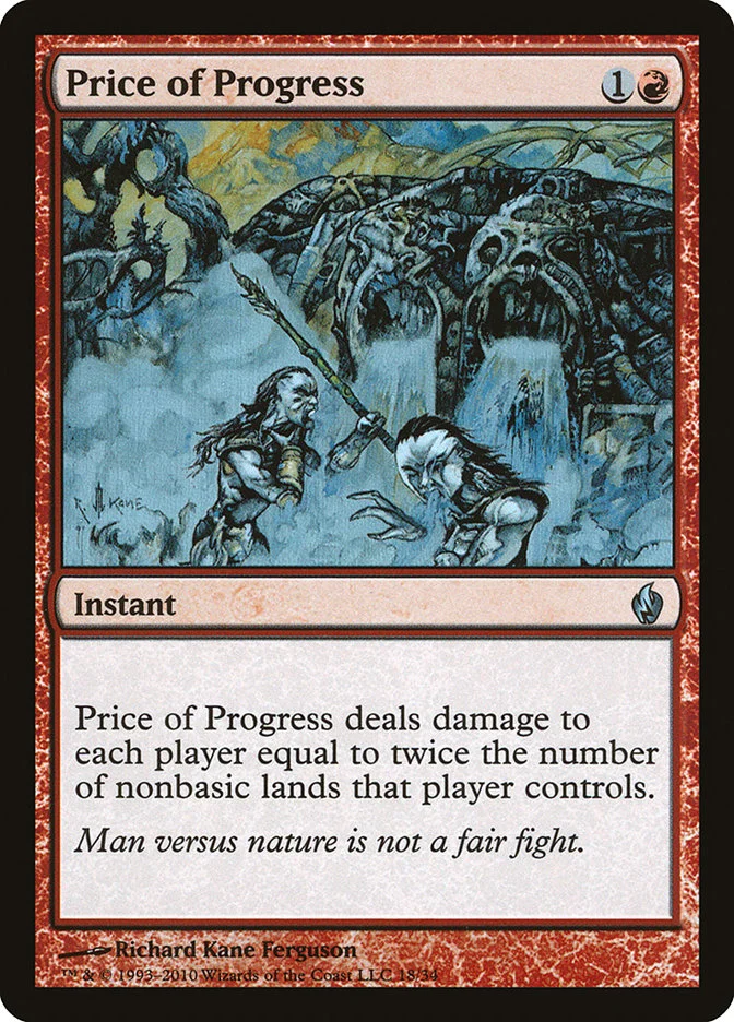 Price of Progress (Premium Deck Series: Fire and Lightning) - Magic: The Gathering in TCG Land