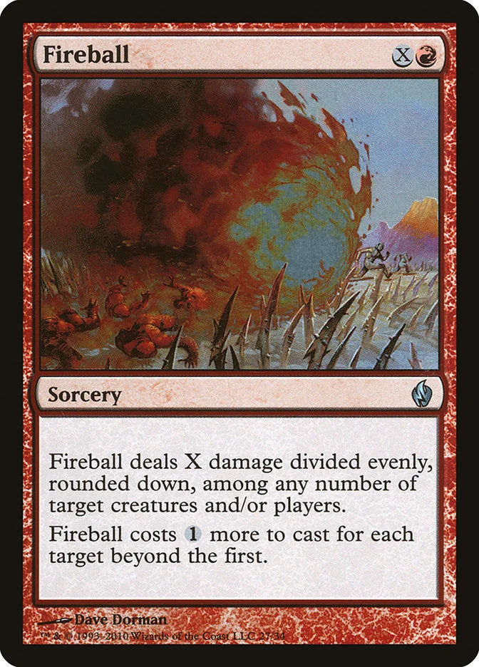 Fireball (Premium Deck Series: Fire and Lightning) - Magic: The Gathering in TCG Land