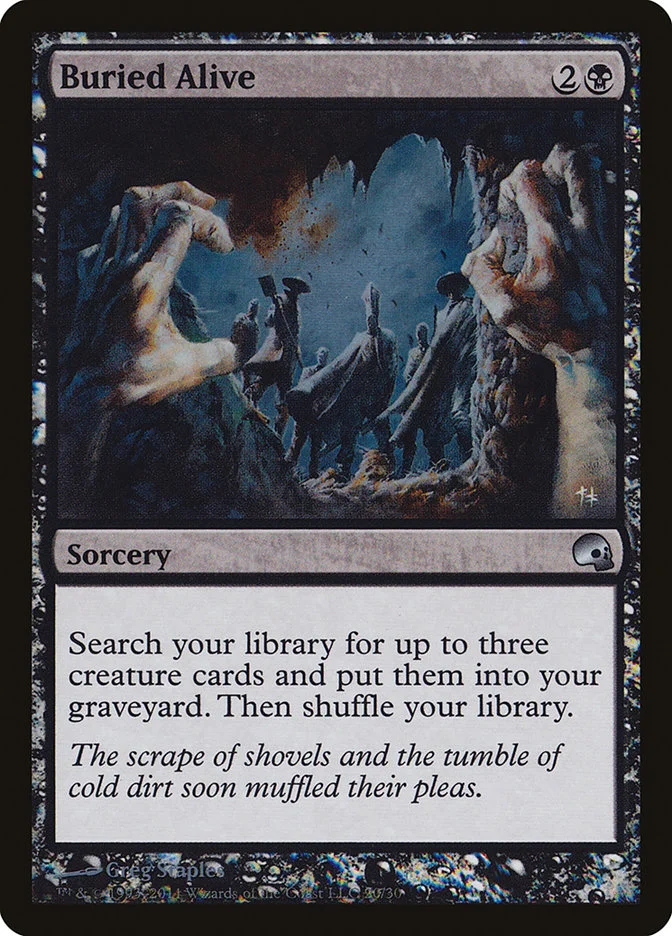 Buried Alive (Premium Deck Series: Graveborn) - Magic: The Gathering in TCG Land