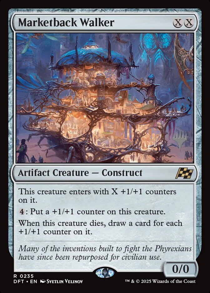 Marketback Walker (Aetherdrift Promos) - Magic: The Gathering in TCG Land