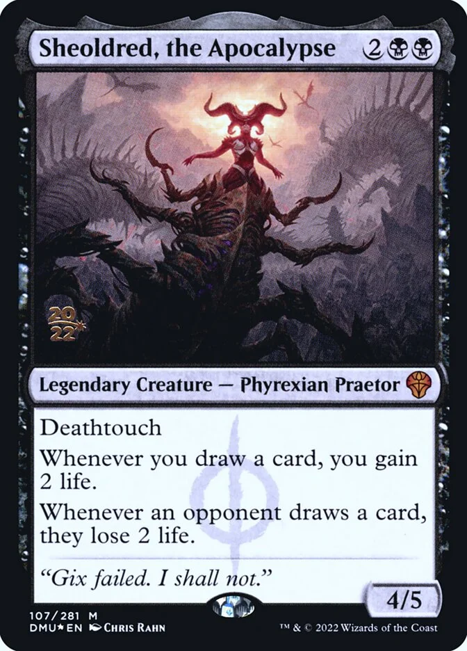 Sheoldred, the Apocalypse (Dominaria United Promos) - Magic: The Gathering in TCG Land