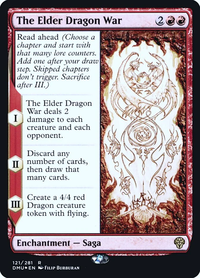 The Elder Dragon War (Dominaria United Promos) - Magic: The Gathering in TCG Land