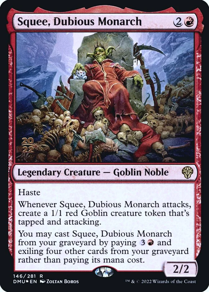Squee, Dubious Monarch (Dominaria United Promos) - Magic: The Gathering in TCG Land