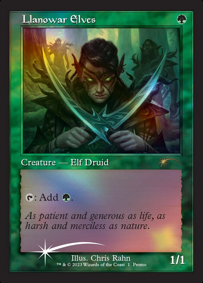 Llanowar Elves (Dominaria United Promos) - Magic: The Gathering in TCG Land