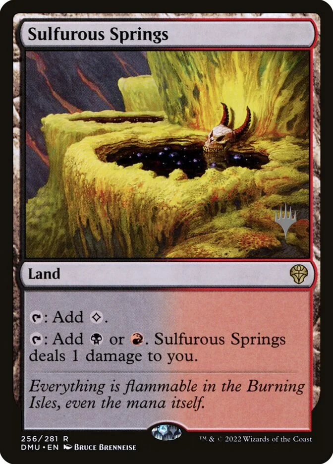 Sulfurous Springs MTG (Dominaria United Promos)
